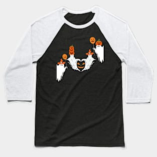 haloween with pumpkin Baseball T-Shirt